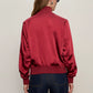 Satin track Jacket by Sanctuary in Crimson