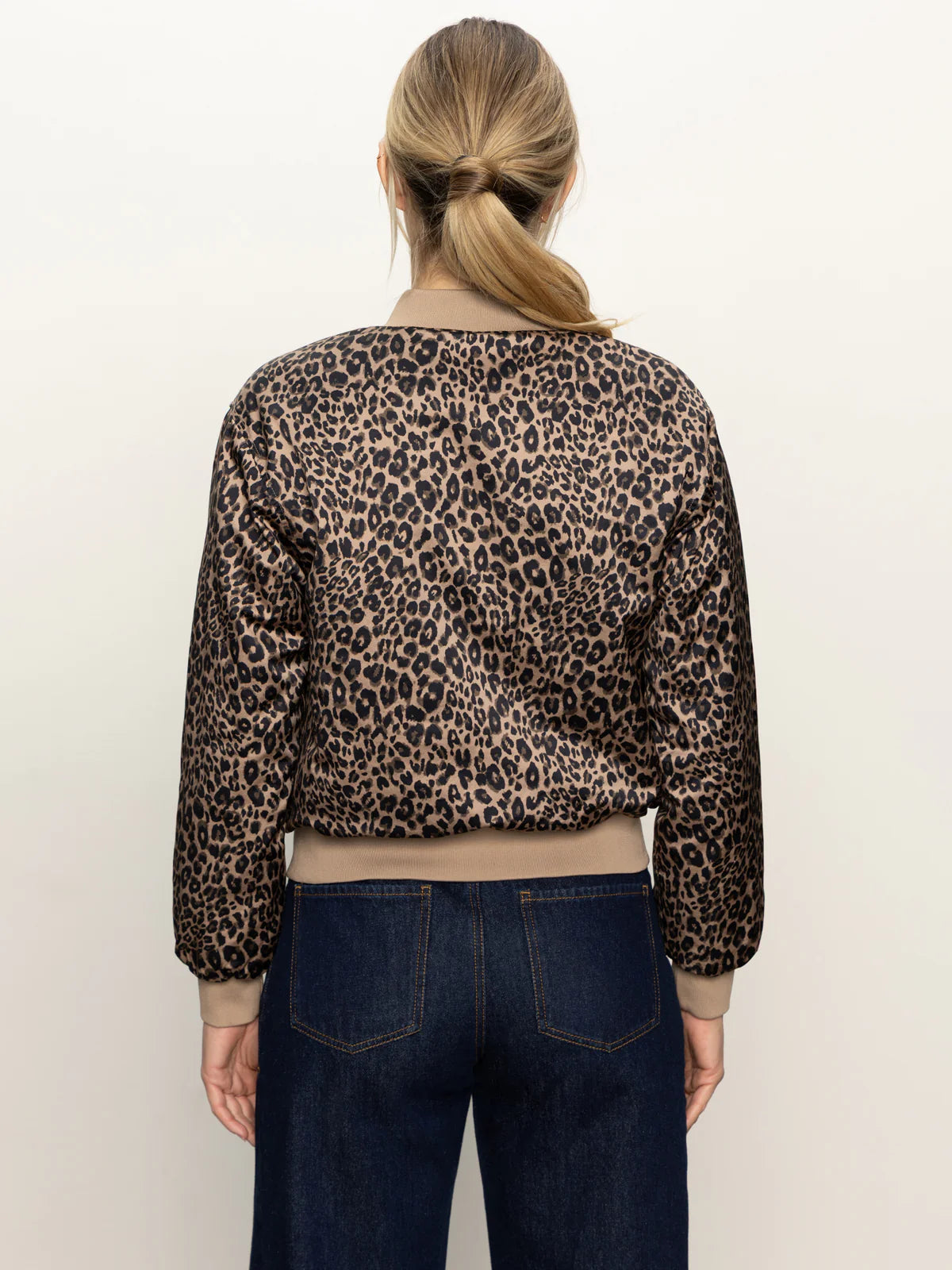 Monroe Sateen Bomber Jacket by Sanctuary in French Kitty