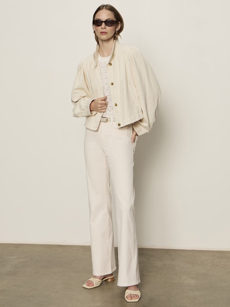 Charlotte Twill Jacket by Sanctuary in Collagen