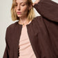 Linen Bubble Jacket by Sanctuary in Rich Soil
