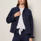 Ames Military Jacket by Sanctuary in Navy Balzer