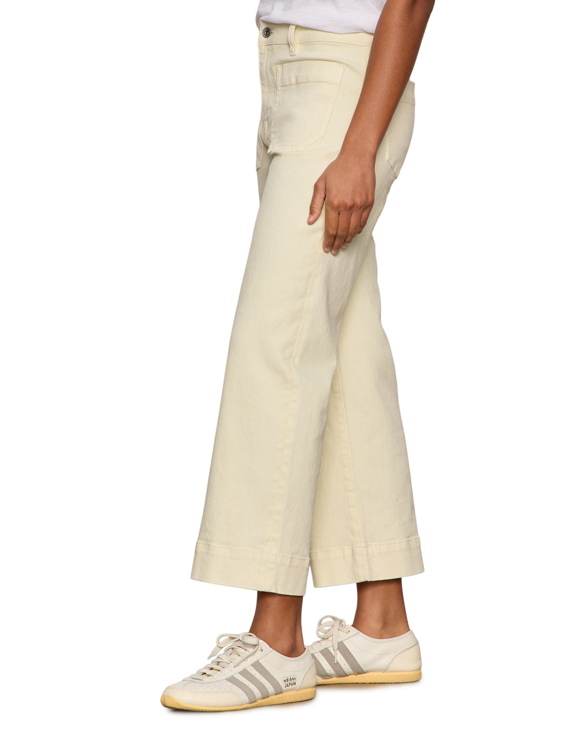 The Marine Pant by Sanctuary in Washed Lemon