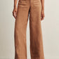 The Linen Marine Wide Leg by Sanctuary in Toasted Coconut