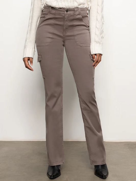 Sculpted Hayden Bootcut Pant by Sanctuary in Cocoa