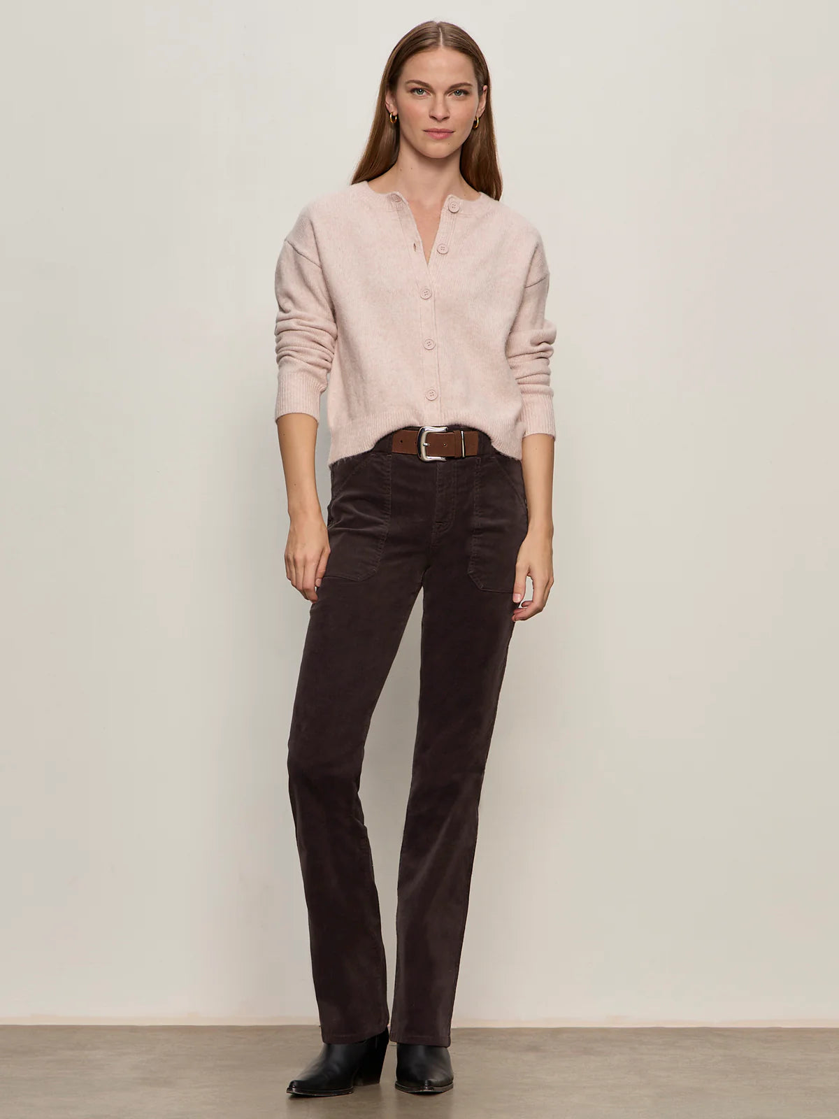 Hayden Corduroy Bootcut by Sanctuary in Semi Sweet