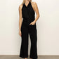 Soft Marine Wide Leg Crop Pant by Sanctuary in Black