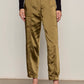 Sahara Satin Tappered Pant by Sanctuary in Dirty Martini