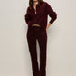 Velveteen Brook Bootcut by Sanctuary in Dark Crimson