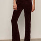 Velveteen Brook Bootcut by Sanctuary in Dark Crimson