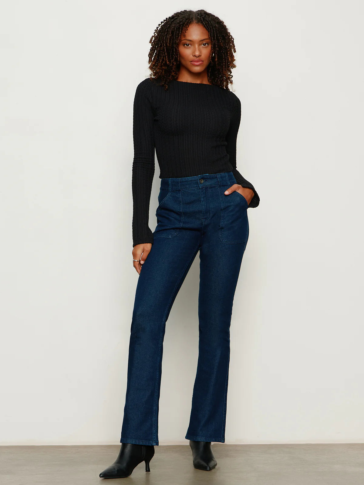 Hayden Bootcut Jeans by Sanctuary in Plot Twist