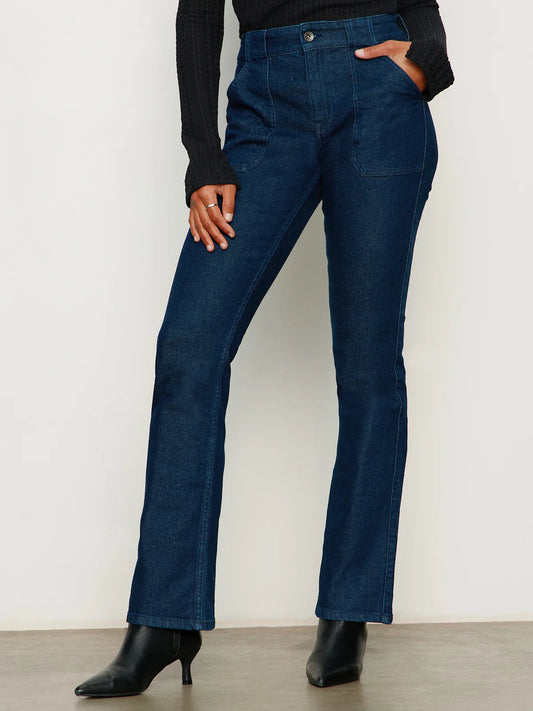 Hayden Bootcut Jeans by Sanctuary in Plot Twist