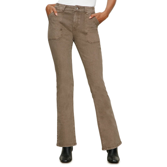 Hayden Bootcut Pants by Sanctuary in Morel
