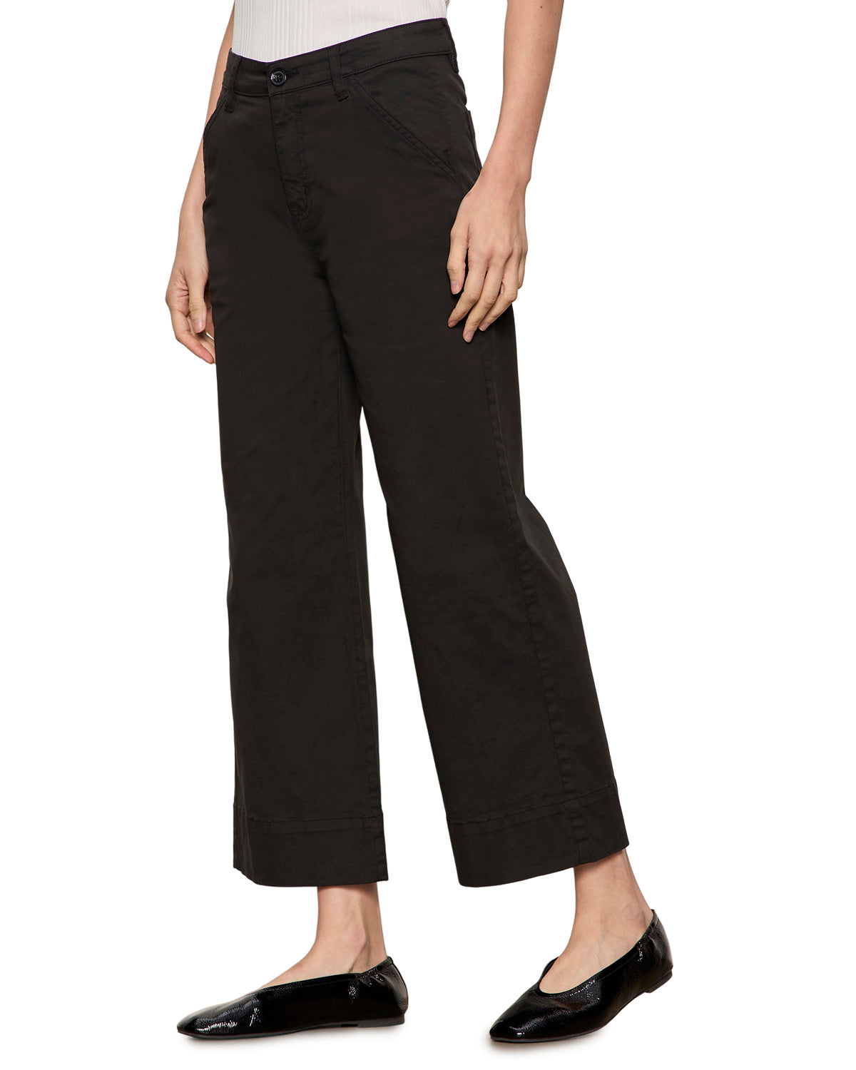 Delta Washed Trouser by Sanctuary in Black