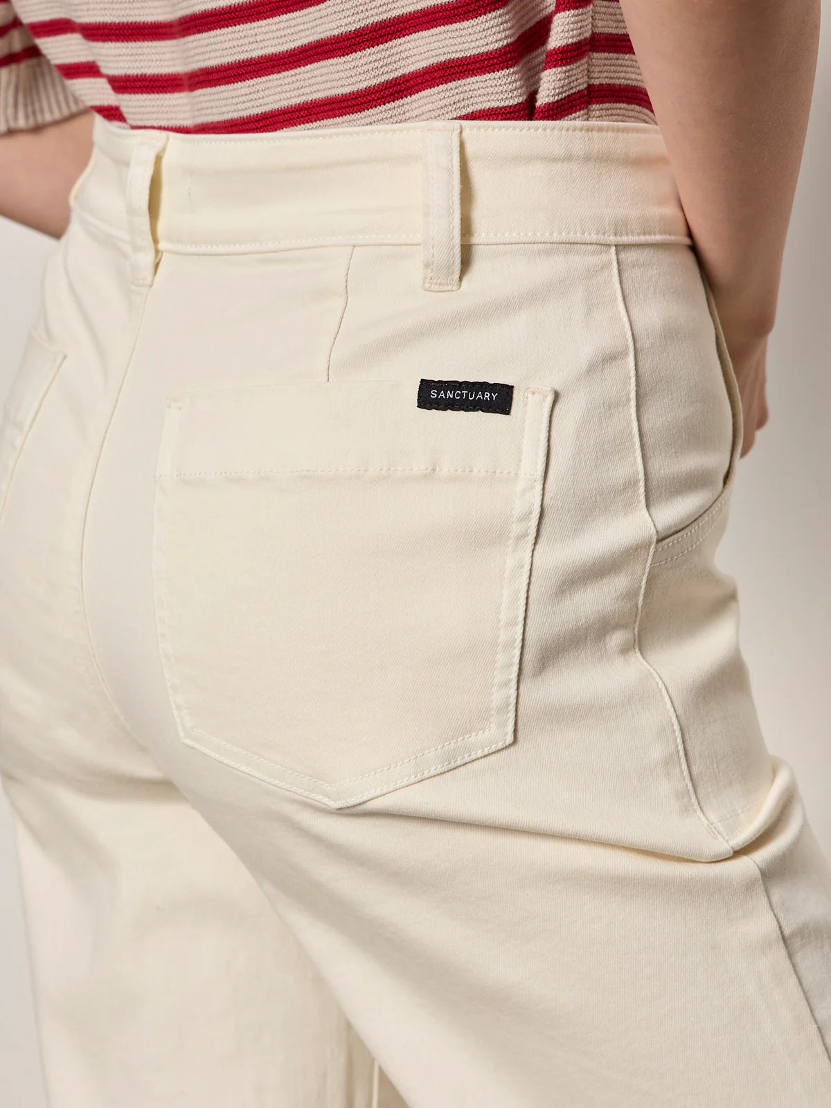 Insider Crop Pant by Sanctuary in Collagen