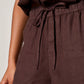 Melody Micro Linen Balloon Pant by Sanctuary in Rich Soil