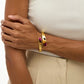 Aaliyah Bezel Hinge Cuff by Brackish