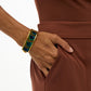 Elena Hinge Cuff by Brackish
