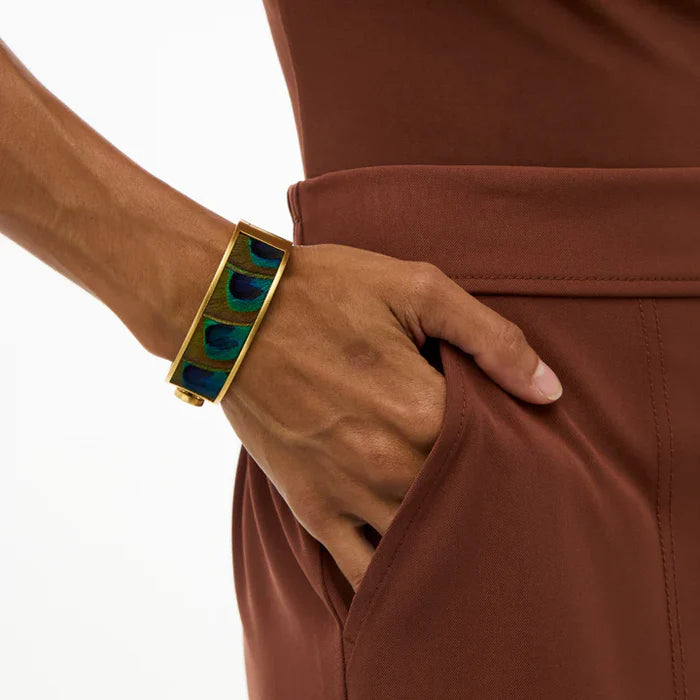 Elena Hinge Cuff by Brackish