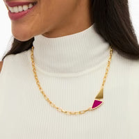 Eliana Triangle Necklace by Brackish