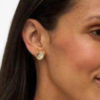 Riley Bezel Jacket Earring by Brackish
