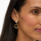 Riley Bezel Jacket Earring by Brackish