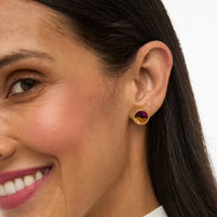Sophia Bezel Jacket Earring by Brackish