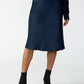 Everyday Midi Skirt by Sanctuary in Navy Reflection