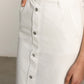 Carrier Denim Skirt by Sanctuary in Bleached White