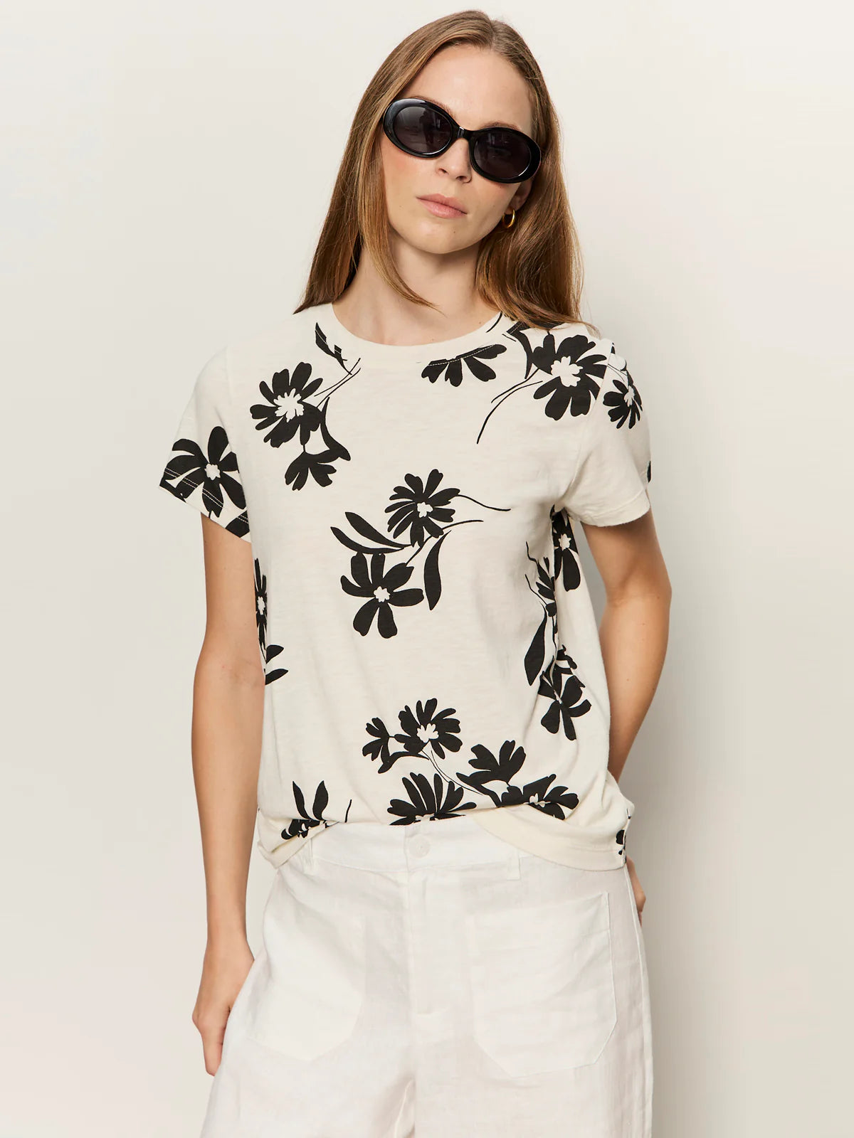 The Perfect Tee by Sanctuary in Chalk Bloom