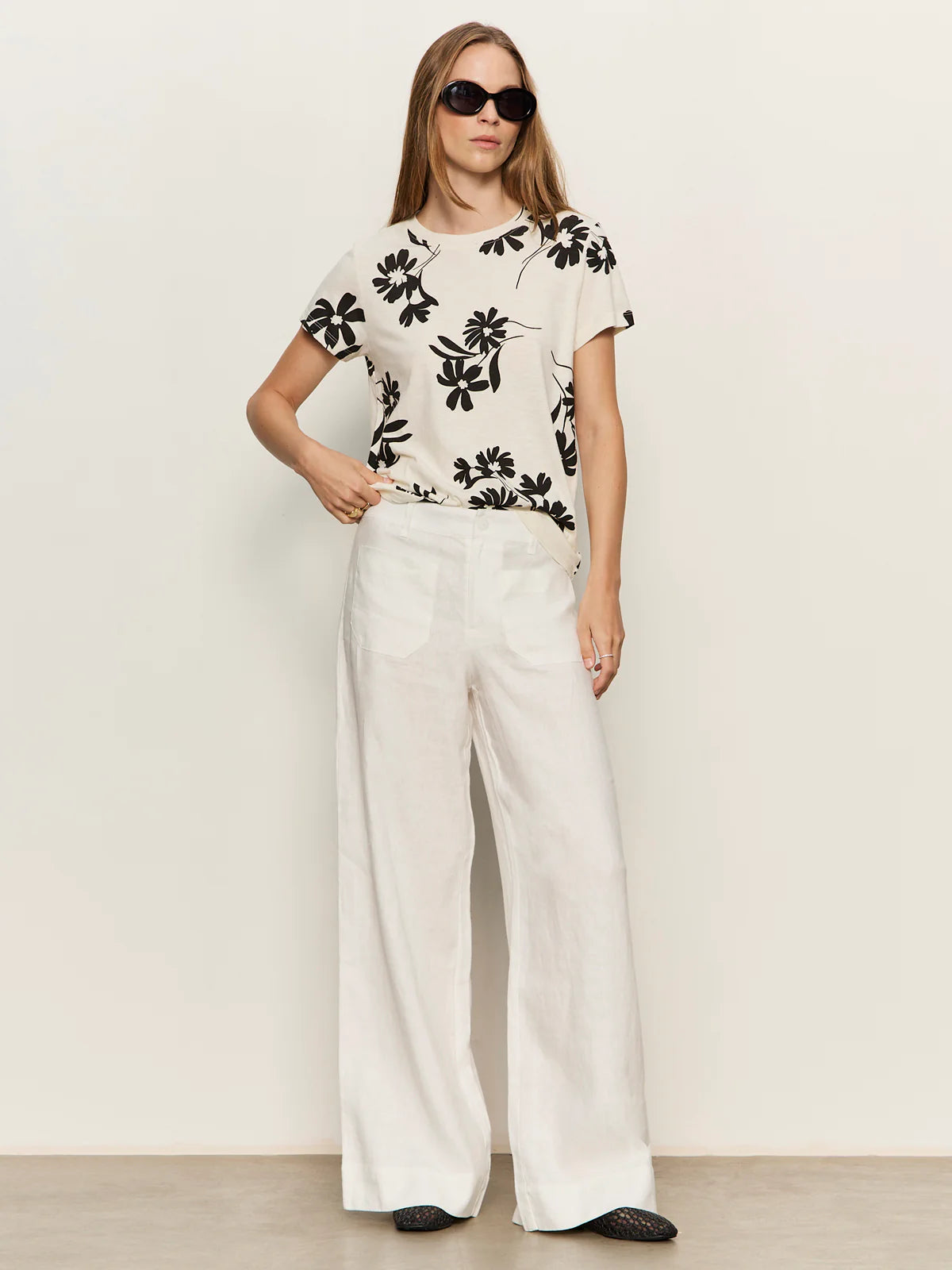 The Perfect Tee by Sanctuary in Chalk Bloom