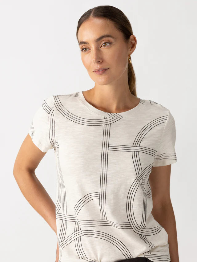 The Perfect Tee by Sanctuary in Graphic Lines