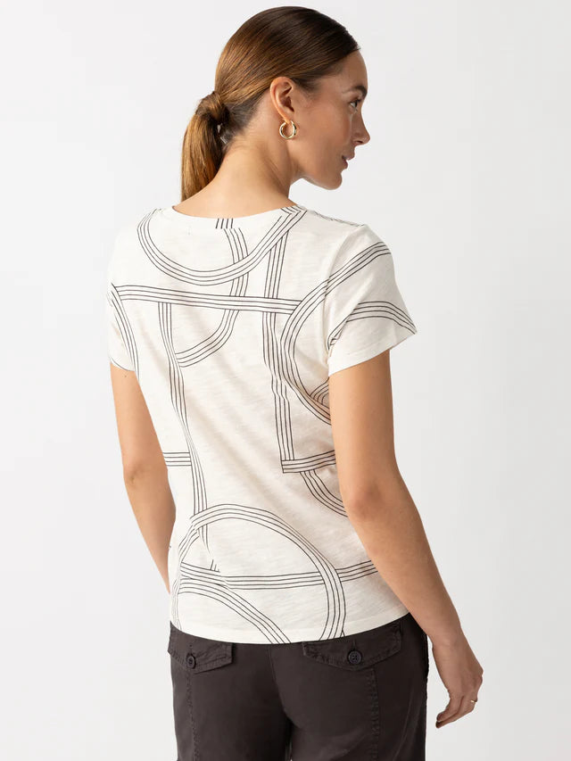 The Perfect Tee by Sanctuary in Graphic Lines