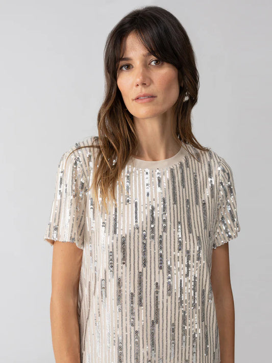 Sequin Perfect Tee by Sanctuary in Lets Celebrate