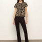 Double Knit Perfect Tee by Sanctuary in Winter Leopard