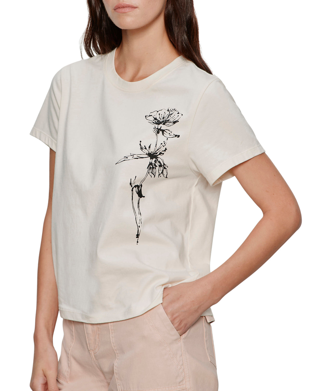 Timeless Tee by Sanctuary in Collagen w/Dandelion
