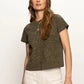 Embroidered Perfect Tee by Sanctuary in Kalamata