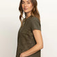 Embroidered Perfect Tee by Sanctuary in Kalamata