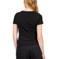 Dressy Twist Tee by Sanctuary in Black