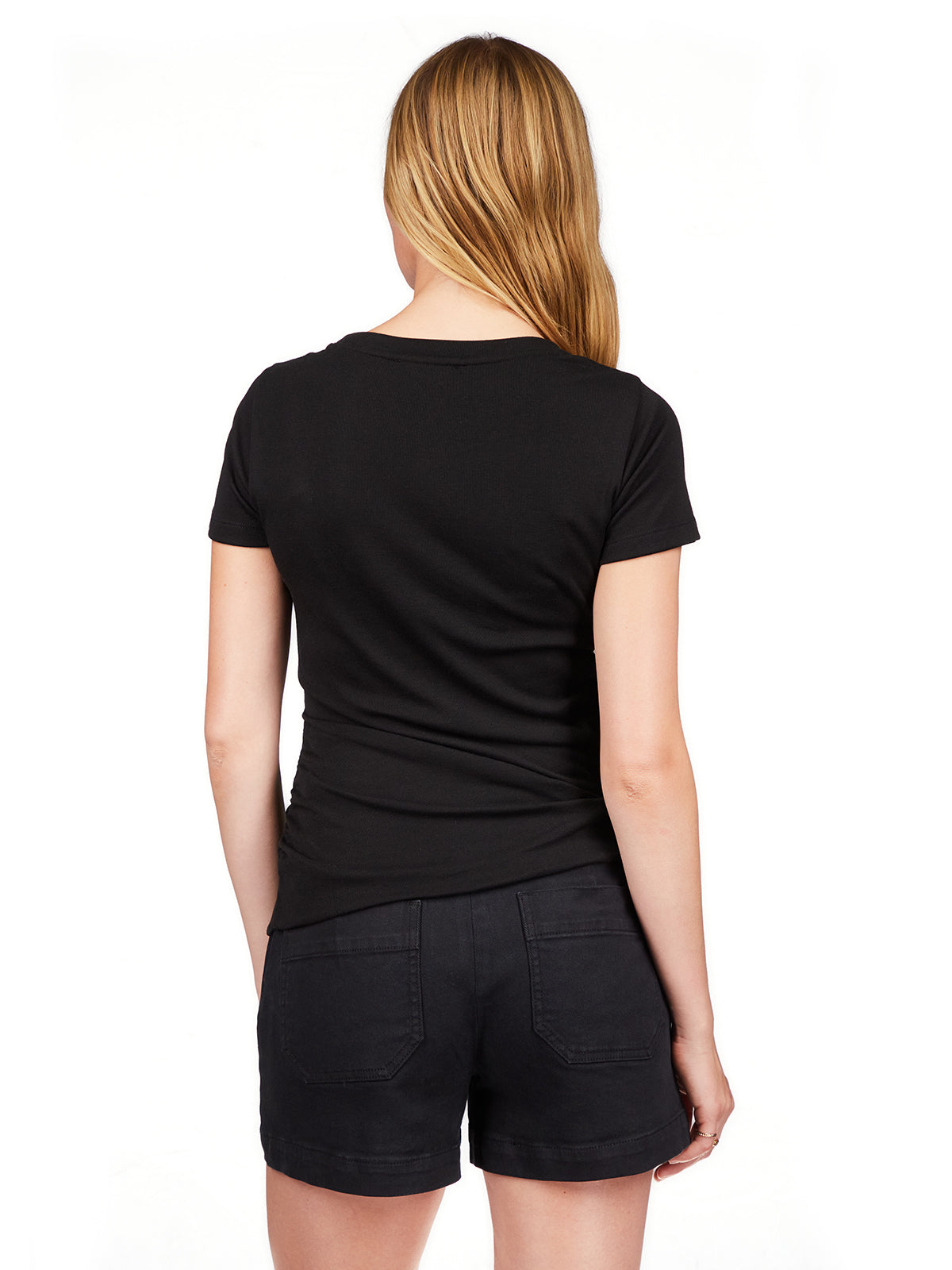 Dressy Twist Tee by Sanctuary in Black