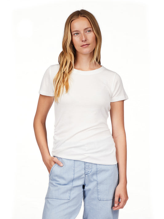 Dressy Twist Tee by Sanctuary in White