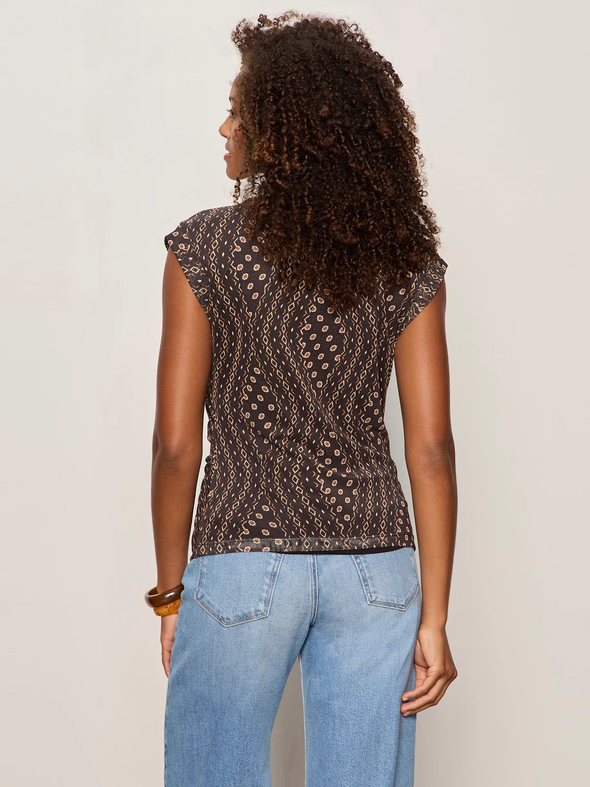 Charisma Dolman Mesh Tee by Sanctuary in Rhythmic