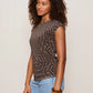 Charisma Dolman Mesh Tee by Sanctuary in Rhythmic