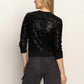 Relaxed Sparkle Popover by Sanctuary in Black