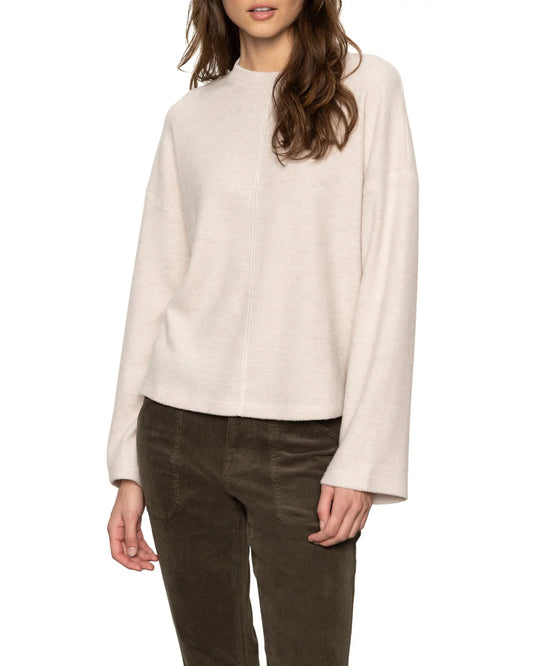 Into the Woods Cozy Top by Sanctuary in Heather Pearl