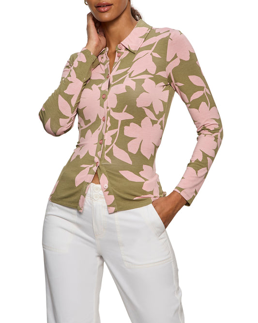 Dreamer Shirt by Sanctuary in Pink Silhouette