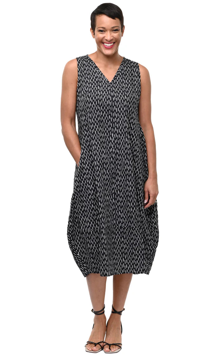 Patton Dress by Tulip in Dashed Line