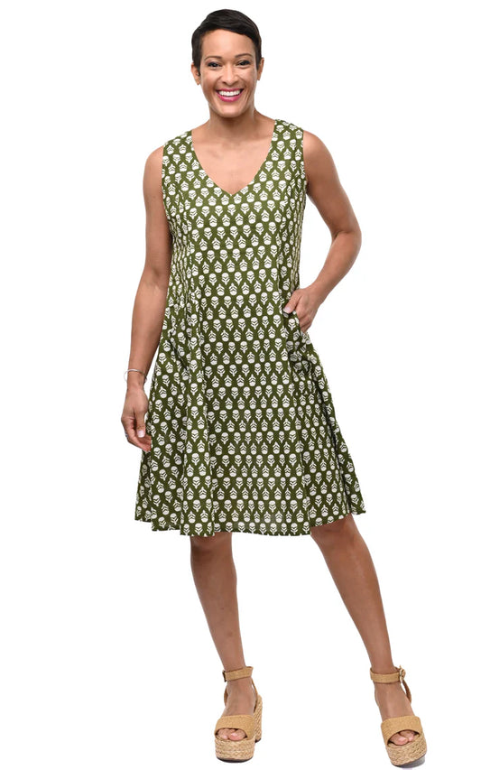 Myla Dress by Tulip in Acorns