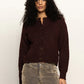 Boucle Cardigan by Sanctuary in Dark Crimson
