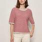 Sweater Tee by Sanctuary in Opal/Raspberry Stripe