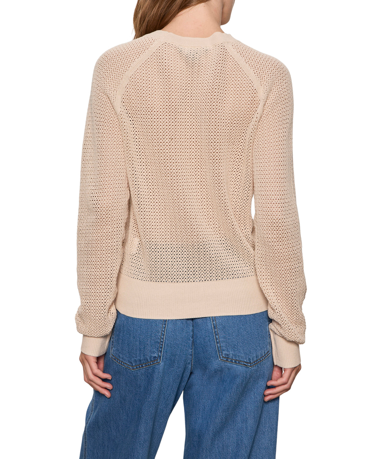 Soleil Open Stitch Sweater by Sanctuary in Dark Opal